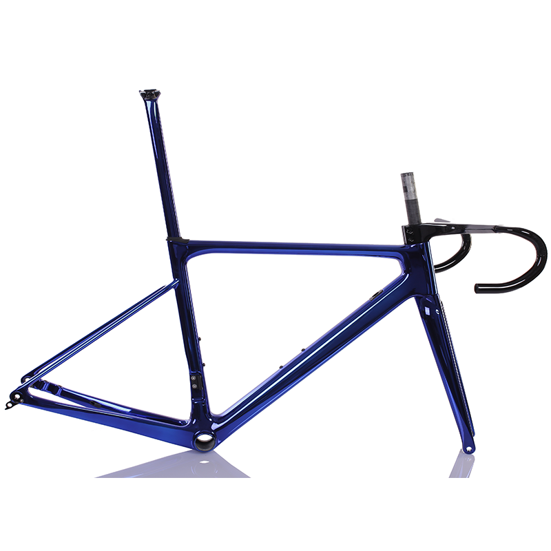 Flat Mount Disc Brake Full Carbon Fiber Endurance Road Bike Frameset FM066